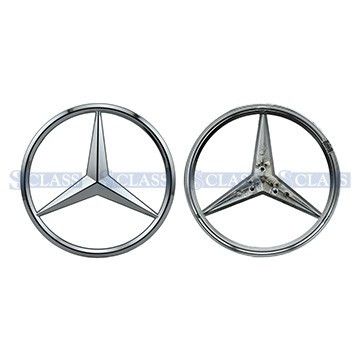 Эмблема крышки багажника Mercedes Benz W140 91-98/ W251 06-, Wender Parts, M 251 758 0058,