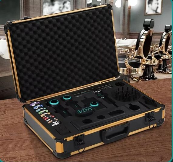 Великій професійний комплект VGR SteplerSS Pro 4 in 1 Black (46075-VGR STEPLERSS PRO 4 IN 1 BLACK_7174) | Зображення 2