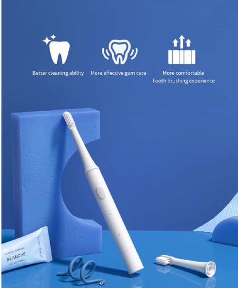 Електрична зубна щітка Xiaomi Xiaomi Mijia Acoustic Wave Toothbrush T100 | Зображення 3