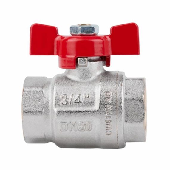 Кран кульовий Icma 3/4" прямий №349 | Зображення 2
