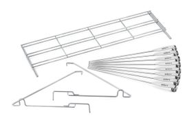 Многорівнева стійка та набір шампурів 8 шт Weber, нержавіюча сталь