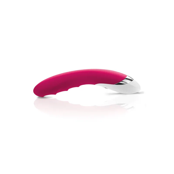 Потужний вібратор Mystim Sassy Simon Pink з двома моторами і стимулюючим рельєфом | Зображення 3