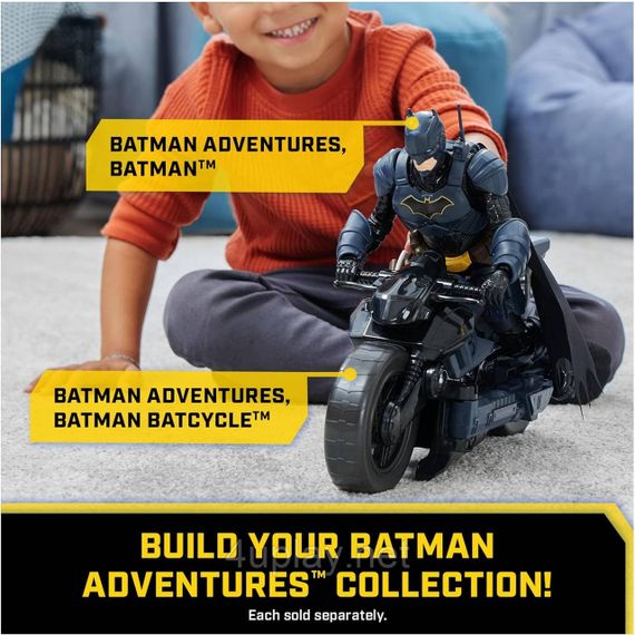 Оригинал DC Comics Batman Adventures Action Figure Бэтмен 30 см игровая фигурка с комплектом брони | Зображення 9