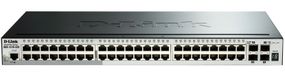 Коммутатор D-Link DGS-1510-52X 48xGE, 4xSFP+, SmartPro (DGS-1510-52X)