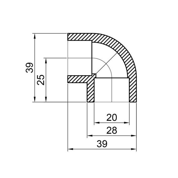 Кутик PPR Thermo Alliance 20, 90° | Зображення 1