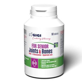 Витамины для суставов у пожилых собак GiGi For Senior Joints & Bones 90 табл