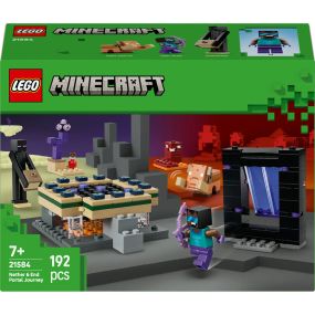 LEGO Minecraft 21584 Подорож через Нижній світ та портал Краю