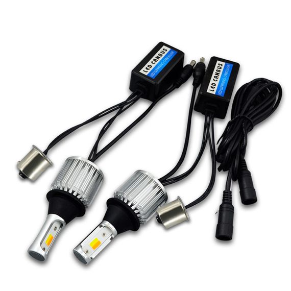 Ходові вогні BAXSTER DRL + поворот Cob Light P21W BAU15S 12V | Зображення 1