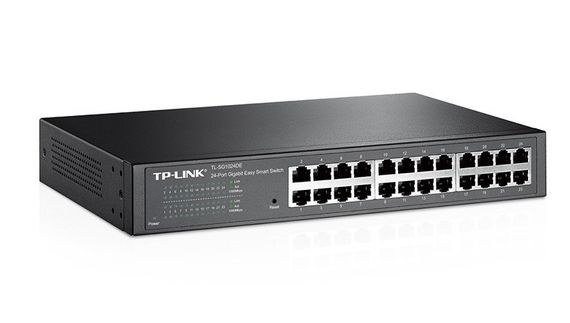 Коммутатор TP-LINK TL-SG1024DE 24xGE EasySmart 13&quot; 1U (TL-SG1024DE) | Зображення 1