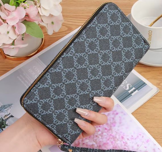 Жіночий клатч гаманець Primolux Fashion Wallet портмоне - Black | Зображення 1