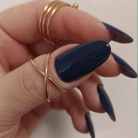 Гель-лак для нігтів Bee Nails 164 (нічний океан) 8мл