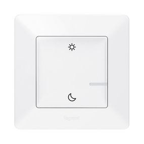 Valena Life with NETATMO. Умный беспроводной сценарный выключатель &quot;День / Ночь&quot;. Белый (752189)