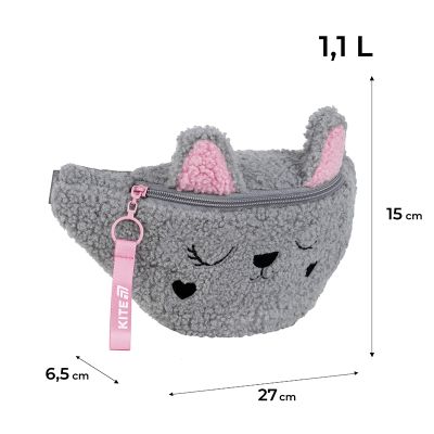 Сумка-бананка Kite 2577 Sweety Cat (K25-2577-1) | Зображення 1