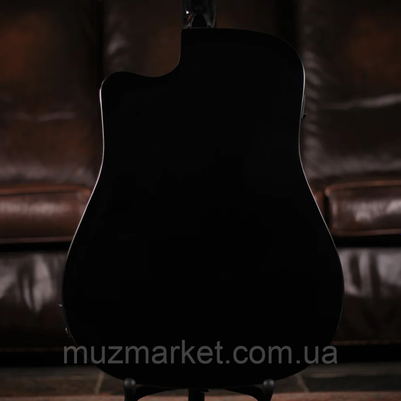 Гітара електроакустична SQUIER by FENDER SA-105CE BLACK | Зображення 3