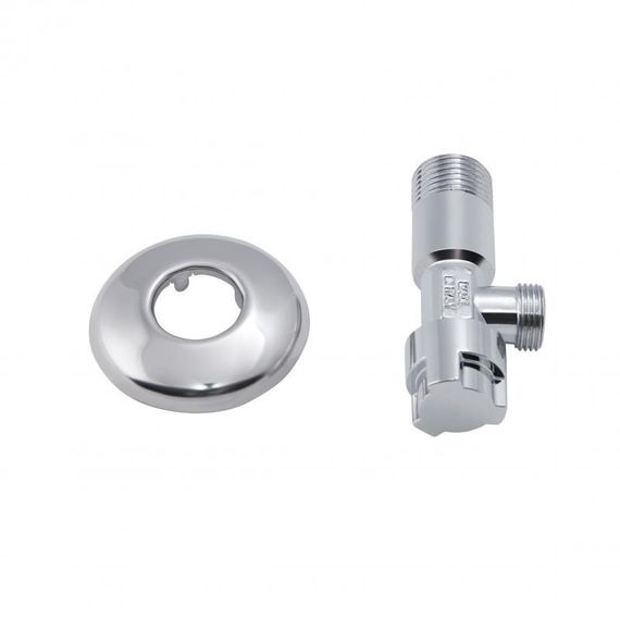 Кран приладовий буксовий Icma 1/2"х3/8" кутовий No519 | Зображення 2