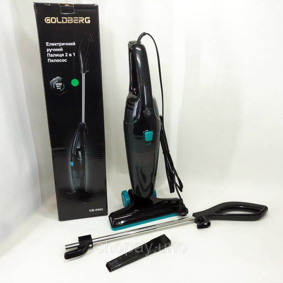 Контейнерный пылесос циклонного типа без мешка GOLDBERG GB-9902 5200 Вт, Стационарный пылесос для дома XO-40 | Зображення 8