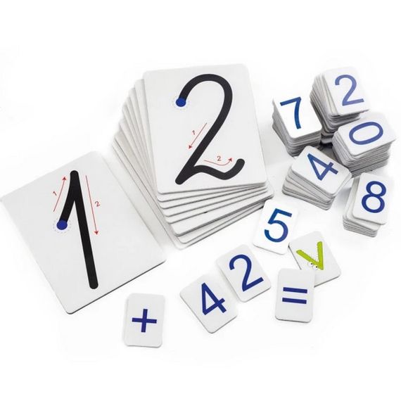 Демонстрационный набор "Цифры и математические знаки" VT5555-07