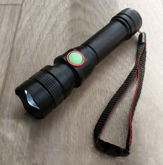 Фонарь ручной аккумуляторный RB-270 T6 карманный фонарик с зумом LED Zoom 18650 micro-USB | Зображення 3