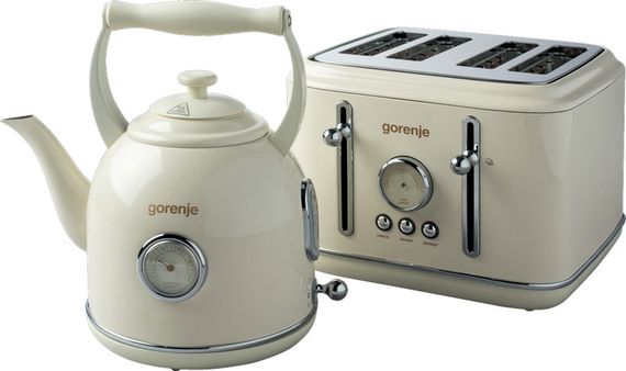 Тостер Gorenje T2300CLIN 1150 Вт бежевий | Зображення 2