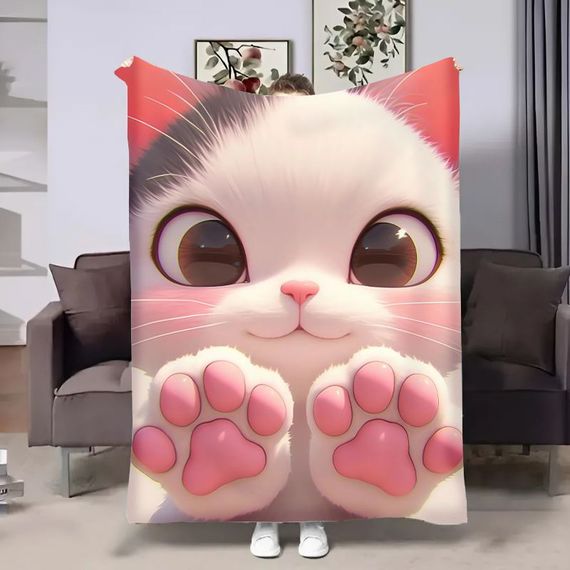 Плед 3D Котячі обіймашки 17963 160х200 см