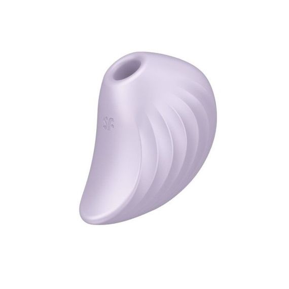 Вакуумний кліторальний стимулятор із вібрацією Satisfyer Pearl Diver Violet | Зображення 1