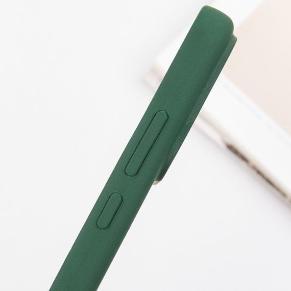 Чохол Silicone Cover Lakshmi (AAA) для Xiaomi Redmi Note 13 5G Зелений / Cyprus Green | Зображення 4