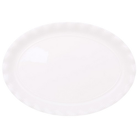 Блюдо овальне 32см Хвиля порцеляна 988-493 БОНА ДИ