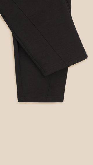 Спортивні штани однотонні для дівчинки LAWA GBC02366 146 см Чорний shop (2000999539862) | Зображення 3