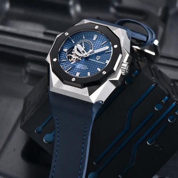 Чоловічий годинник Pagani Design PD-YS010 Silver-Blue | Зображення 3