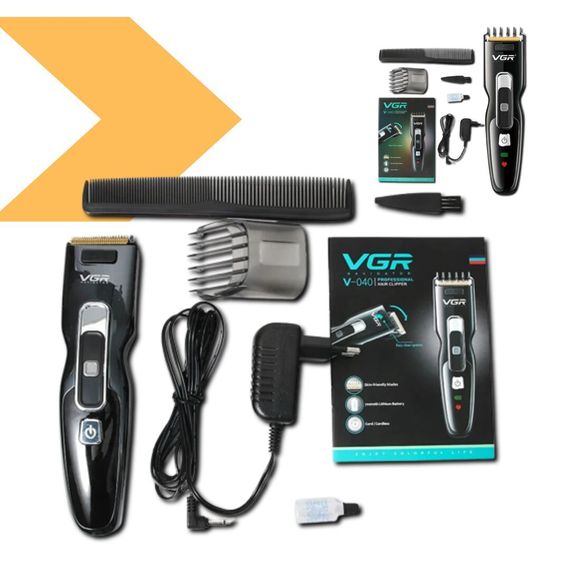 Машинка для стрижки волосся бездротова XPRO VGR V-040 (227_460) | Зображення 1