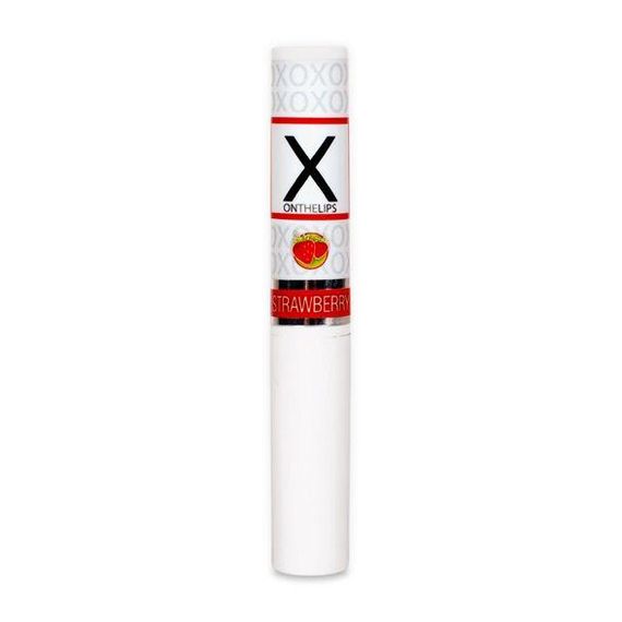 Стимулирующий бальзам для губ унисекс Sensuva – X on the Lips Strawberry с феромонами, клубника sexstyle | Зображення 2