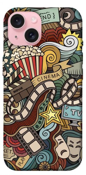 Чохол з картинкою Theater and Cinema для Apple iPhone 15 (6.1")