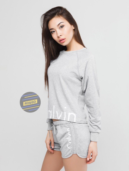 Комплект женский кельвин серый M