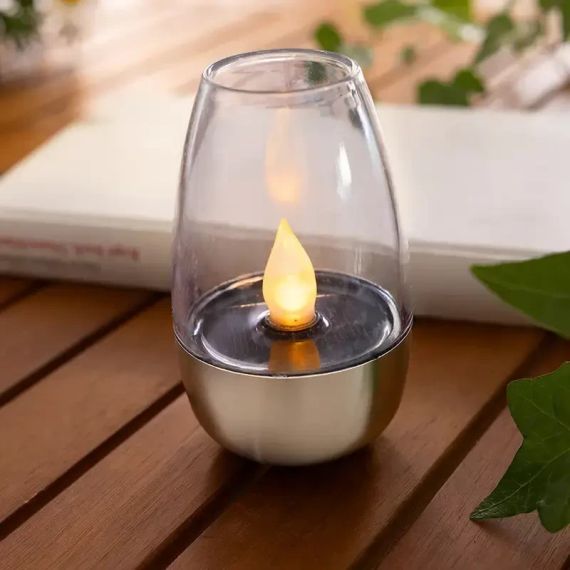 Вулична свічка SL-060 із сонячною батареєю, декоративні нічники для газону, світильник 6 шт