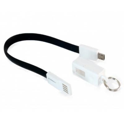 Дата кабель USB 2.0 AM to Micro 5P 0.18m black Extradigital (KBU1786) | Зображення 1
