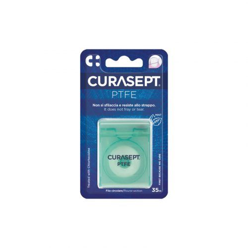 Зубна нитка Curasept PTFE, з хлоргексидином, 35 м