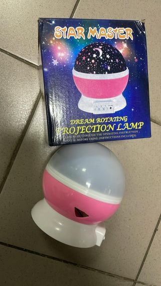 УЦІНКА! Нічник-проєктор зоряне небо Star Master Dream QDP01 Фіолетовий ( Побитий корпус 3338) | Зображення 2