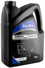 Олива моторна EnerSol для дизельних двигунів, об'єм 5 л (SUPREME-DIESEL10W-40_5L)