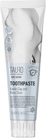 Антибактеріальна зубна паста Tauro Pro Line Pure Nature з каоліном та наночастинками срібла для собак та котів, 100 мл