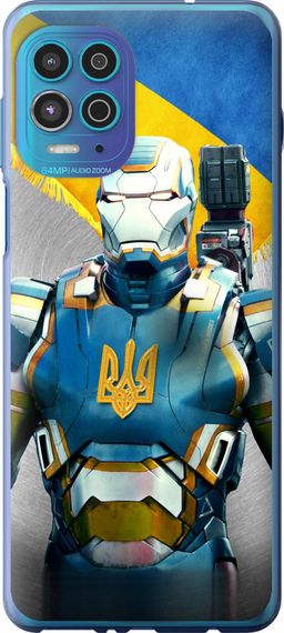 Чехол на Motorola G100 Украинский киборг "980u-2359-17620"