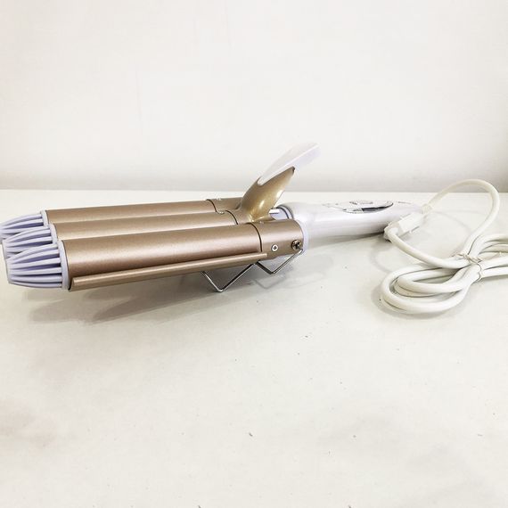 Плойка потрійна хвиля GEMEI GM-1988-25 керамічне покриття з BD-413 регулювань температури | Зображення 1