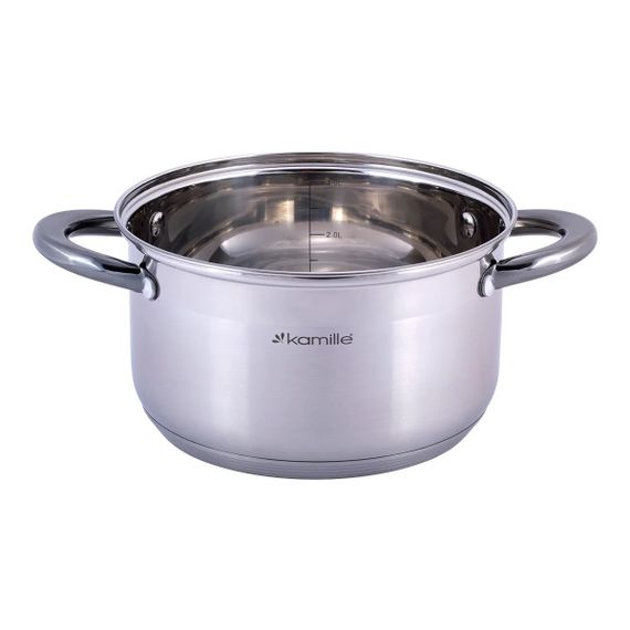 Каструля з кришкою Kamille KM-4922 3 л 20 см | Зображення 4