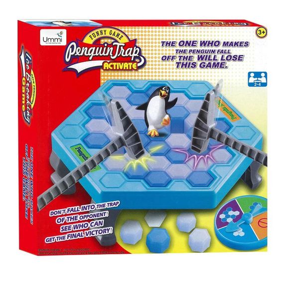 Настольная интерактивная игра Ummi 61788 Penguin Trap Blue | Зображення 1