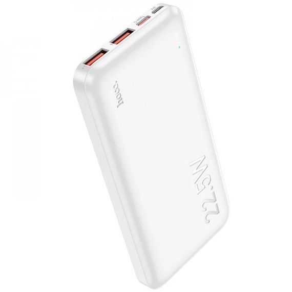 Портативний ЗП Power Bank Hoco J101 Astute PD20W+22.5W 10000 mAh White