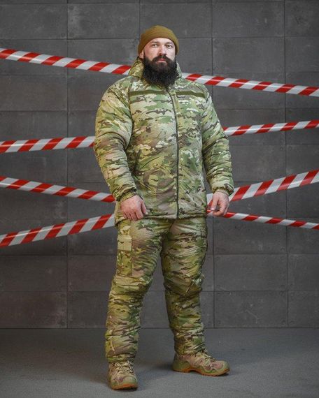 Зимовий тактичний костюм TASLAN Oblivion водонепроникний мультикам ВТ3759