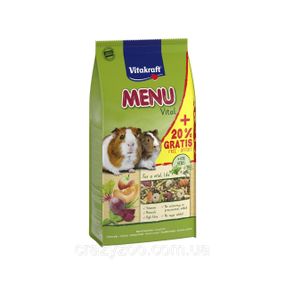 Корм для морських свинок Vitakraft Menu 1кг +20% 4008239893765