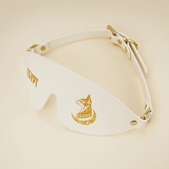 Набор БДСМ Roomfun Egyptian Cat Bondage Kit 9 предметов, белый sexstyle | Зображення 9