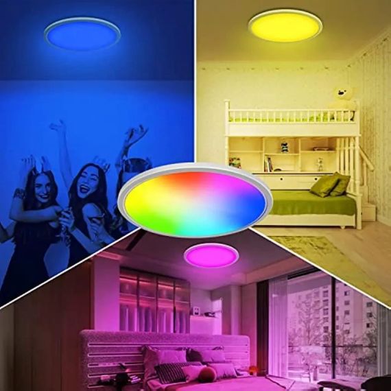 Светильник умный Tuya Smart LED WiFi встраиваемый 2700-6500 K 10W | Зображення 2
