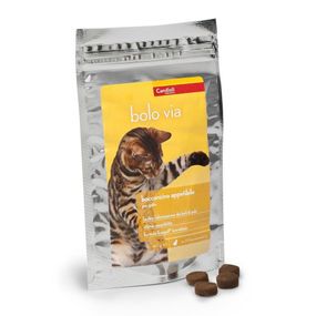 Вітаміни для виведення вовни у котів Candioli Bolo Via, 40 гр