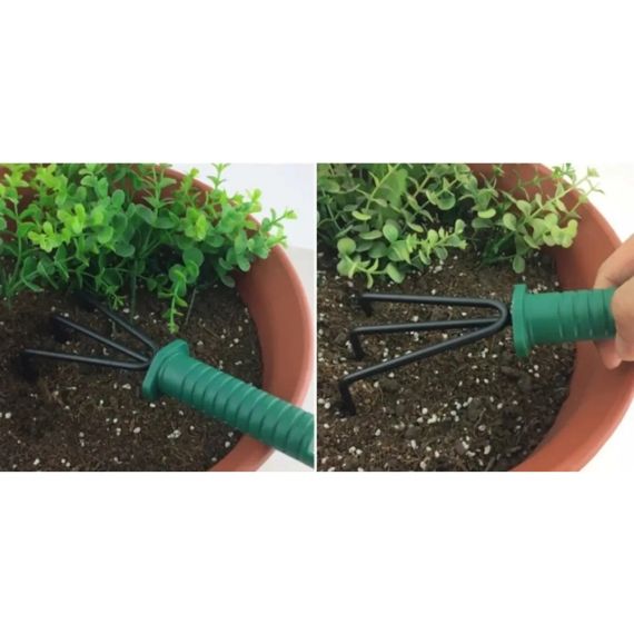 Набір садових інструментів 10 в 1 з валізою Garden Instrumen AND ES-10, інвентар для городу та саду | Зображення 5